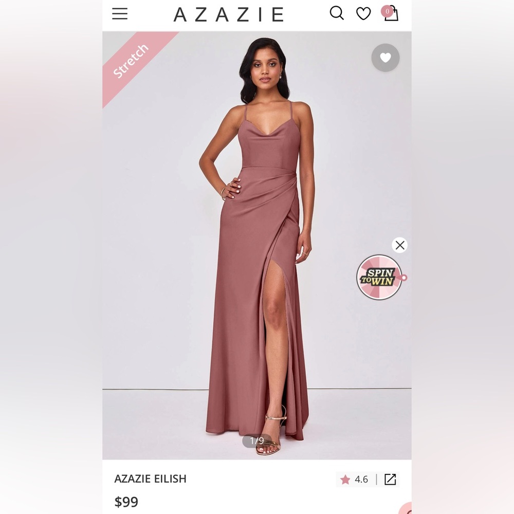 Azazie Eilish Prom/Bridesmaid Dress